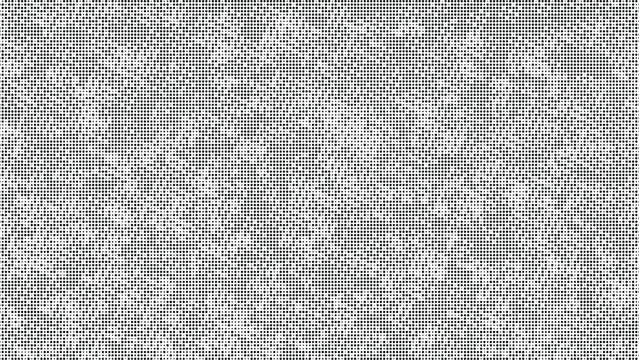 Dense pattern of small dots creating a textured background abstract gray and white overlay
