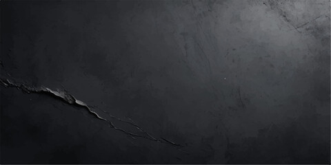 Fototapeta premium A dark grunge metal background featuring an old textured gray concrete wall surface with a rough aged design and a blank dirty vintage paper backdrop pattern