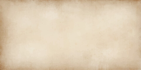 Obraz premium A vintage brown parchment background featuring a stained and grungy antique paper texture with aged sepia patterns and a damaged blank canvas design
