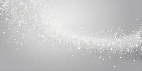 Abstract vector background featuring falling snowflakes and stars in a bright blue winter sky illustration for a magic Christmas holiday celebration wallpaper design © Faysal