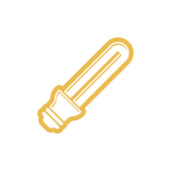 Fototapeta premium Simple Trendy Economical Light Bulb Icon Vector Template