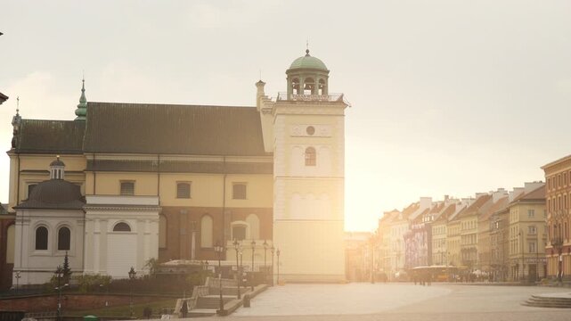 St. Anne's Church is church in historic center of Warsaw, Poland, adjacent to Castle Square, at Krakowskie Przedmiescie 68. It is church with Neoclassical facade.