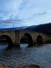 Fototapeta premium bridge over the river