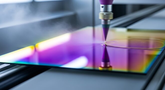 Impressora 3D moderna cria prot&oacute;tipos coloridos com tecnologia de precis&atilde;o.