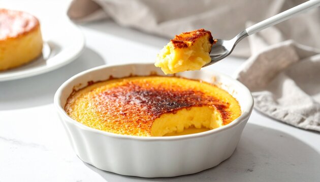 Crema Catalana with Caramelized Sugar Crust
