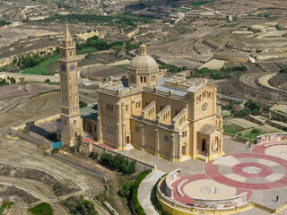 Ta Pinu Basilica (National Shrine of the Blessed Virgin of Ta Pinu) - Gharb, Malta © demerzel21