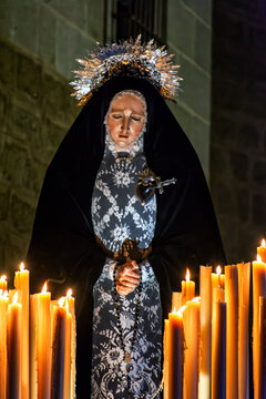 Imagen de Nuestra Se&ntilde;ora de la Soledad, En Toledo