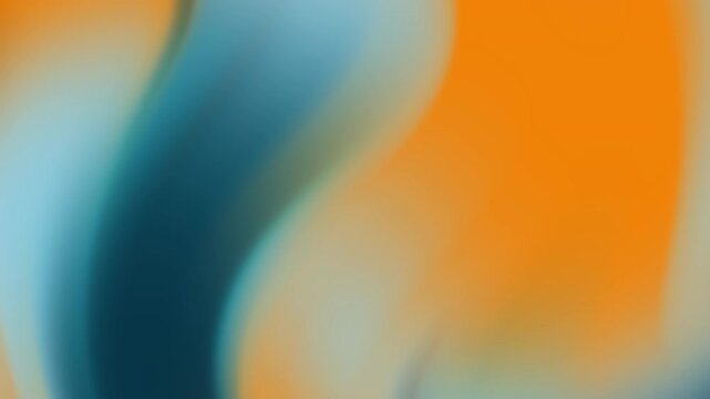 Smooth teal and gold gradient wave summer fun footage animation