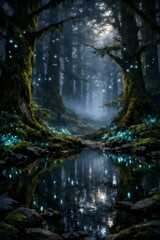 Mystical Forest Path