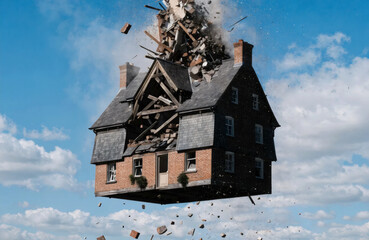 Exploding House Concept