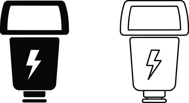 Electric plug icons Vector