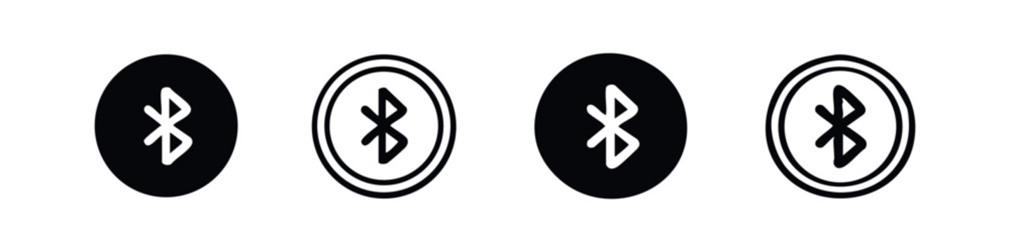 Bluetooth Wireless Technology Icon Set