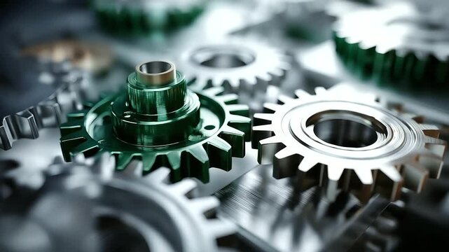 Green and white icon set representing driven multi-sector recovery sequencing tools for effective economic strategies, with copy space