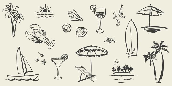 Summer Sketch Images – Browse 1,931,018 Stock Photos, Vectors, and