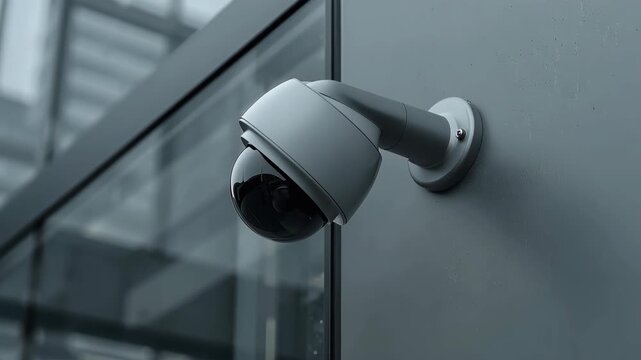 Surveillance camera security camera dome camera building exterior modern architecture urban