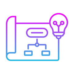 Obraz premium Planning Icon