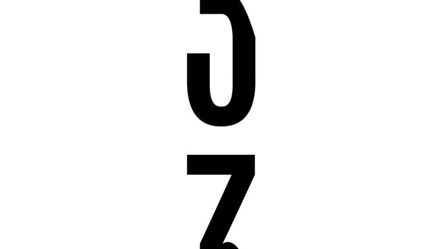 Going live countdown text message loop animation