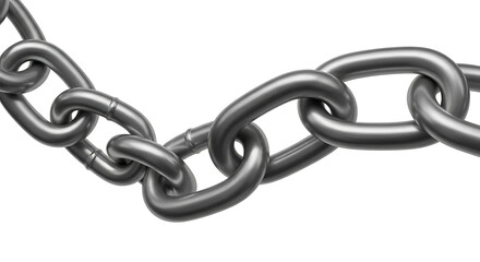 Obraz premium Metal Chain Link Close-up