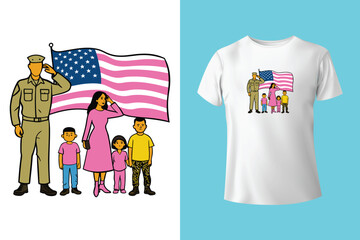 Red white and Boujee, 4th of July typography T shirt design