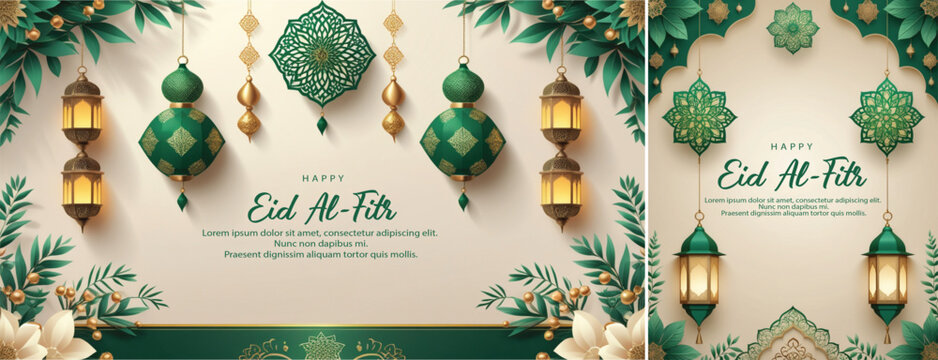 elegant islamic ramadan celebration background, Ramadhan kareem background for banner & social media template