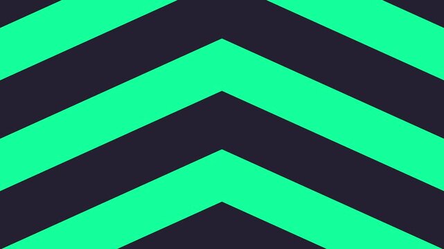 Chevron Pattern Background, Bright Green Stripes on Dark Gray, Modern Geometric Abstract