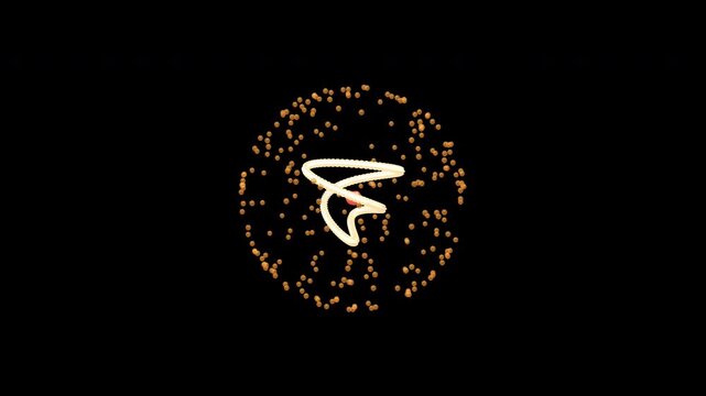 Metabolic Vitality Nanocarrier - Double Loop Orange
