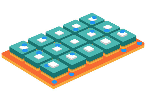 stylized 3D rendering showcases a transdermal drug delivery patch highlighting its layered design and drug compartments Modern vibrant colors and a clean composition