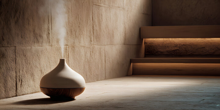 Aromatherapy Diffuser in Tranquil Space