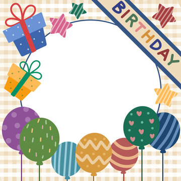 생일축하 프레임