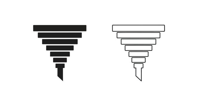 Tornado icons Vector