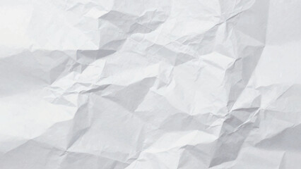 Obraz premium Light Gray Crumpled Paper Texture Background