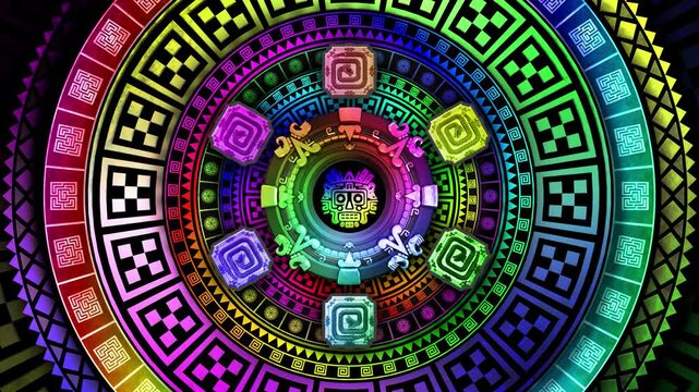 Colorful Tribal Ornaments