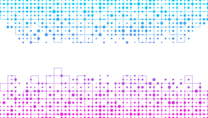 抽象的なネットワークイメージ