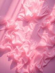 Fototapeta premium An aerial ballet of soft hues, where artistic tools whisper gentle inspiration , high angle, stationery