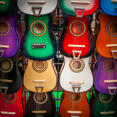 Fototapeta premium Mexican Guitars