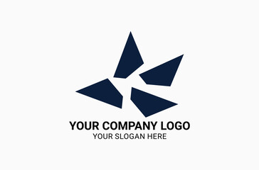 Obraz premium Modern abstract corporate identity design. logo design graphic business, brand.
