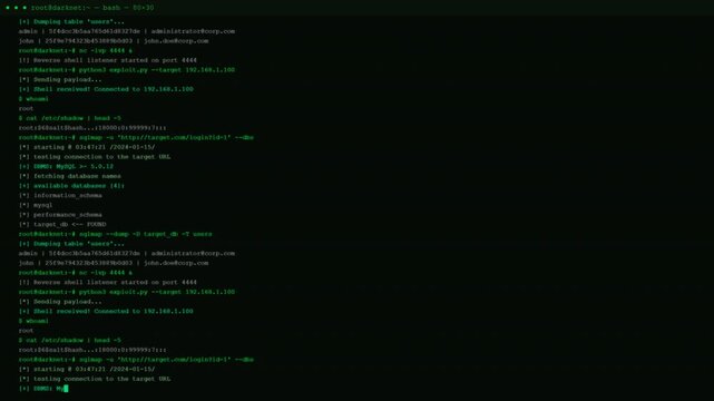 Cinematic Terminal Injection Digital Design