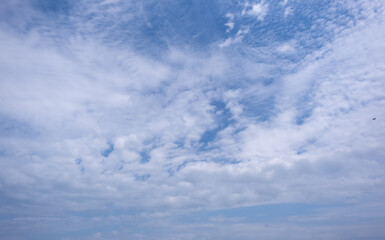 Obraz premium clear blue sky background,clouds with background.