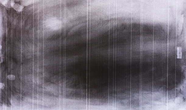 Photocopies of a black and white sheet of paper with a background or texture with grain and noise illustration
