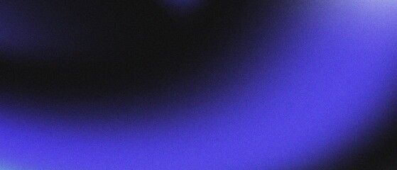 Abstract Grainy Blue Gradient Background with Retro Noise Texture © mr fida 