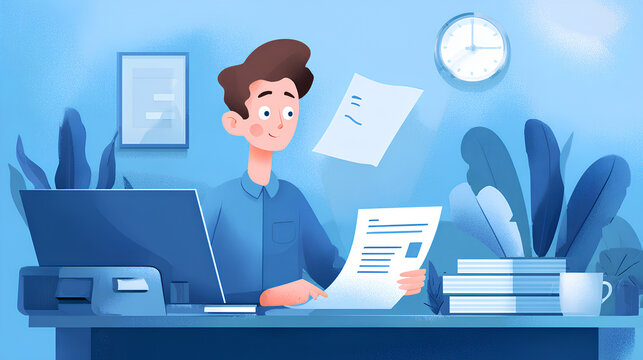 Digital invoice approval and payment in accounts payable