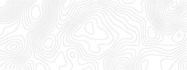 Creative Abstract Mapping Design with Seamless Contour Lines Depicting Mountain Ridges and Ocean Depths in a Stylized Geometric Grid © Romana