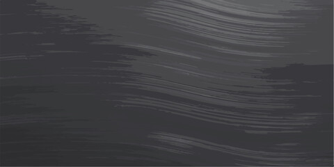 Obraz premium Abstract dark brushed metal texture with flowing wavy lines