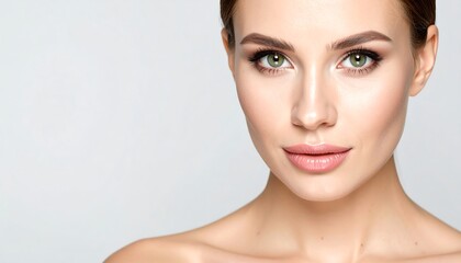 Obraz premium Woman's flawless face