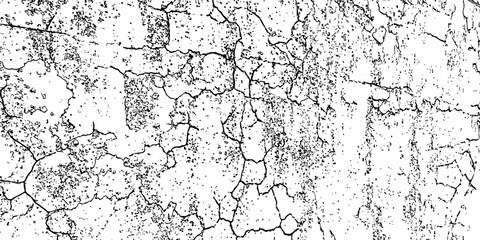 Distressed cracked wall texture with grunge stains abstract weathered surface background.
