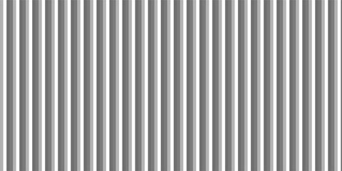 Naklejka premium Narrow black-white vertical lines. Symmetric geometric ornament. Striped seamless pattern, abstract wallpaper. Digital paper for textile print, page fill. Vector