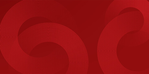 Obraz premium Red abstract background. Dynamic shapes composition arts modernPrint
