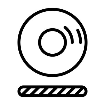 Software Build Vector Line Icon Design