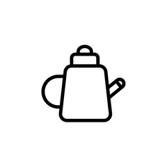 Obraz premium Food and drink vector line icons featuring meals, beverages, fruits, utensils, cooking, restaurants, snacks, nutrition, dining, and culinary culture symbols.