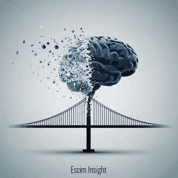 Brain exploding with creative ideas.